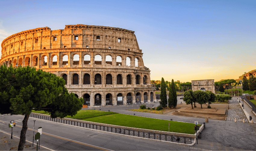 Through the Streets of Rome